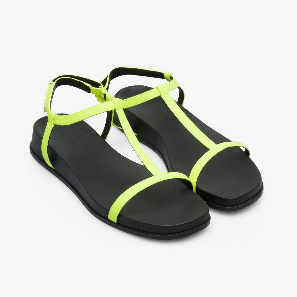 Sandalias Camper Atonik Mujer - Amarillo | Camper Online + 4138JUYAR